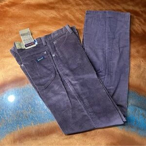 Vintage Jantzen Men’s Cut Corduroy Jeans size size 29 purple made in USA